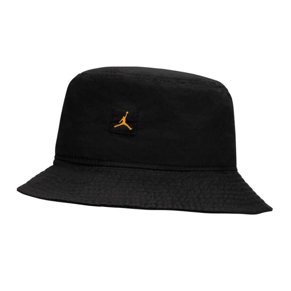 Nike Air Jordan Jumpman Bucket Hat Cap Black Gold M/L DC3687-012 Unisex